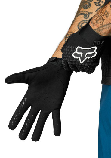 detail Pánske cyklistické rukavice Fox Defend Glove Black