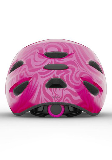 detail DETSKÁ HELMA GIRO SCAMP BRIGHT PINK/PEARL