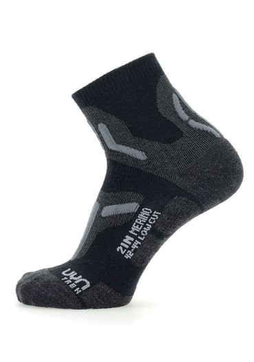detail UYN MAN TREKKING 2IN MERINO LOW CUT SOCKS