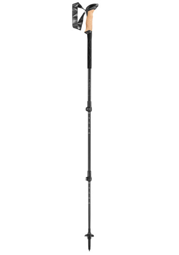 detail Leki Black Series Carbon, black-black gray-dark anthracite, 100-135 cm