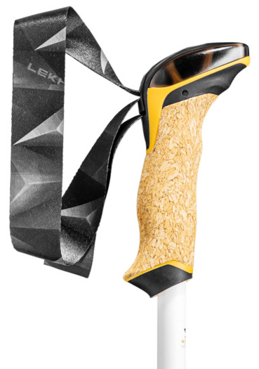 detail Leki Cressida, mango-white-silver, 90-125 cm