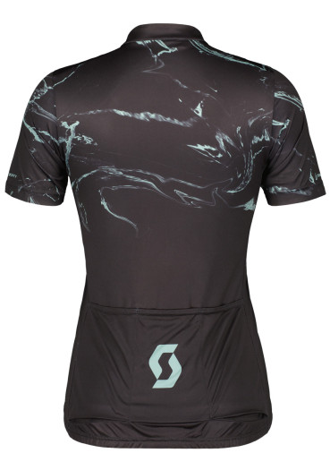detail Dámsky cyklistický dres Scott Shirt W's Gravel Contessa Signature SS – Black
