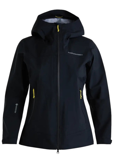 detail Dámska bunda Peak Performance W Vislight Gore-Tex Light Jacket Black