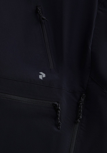 detail Dámske nohavice Peak Performance W Stretch Trekpants Black