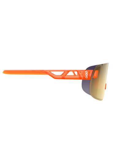detail POC Elicit Fluorescent Orange Translucent