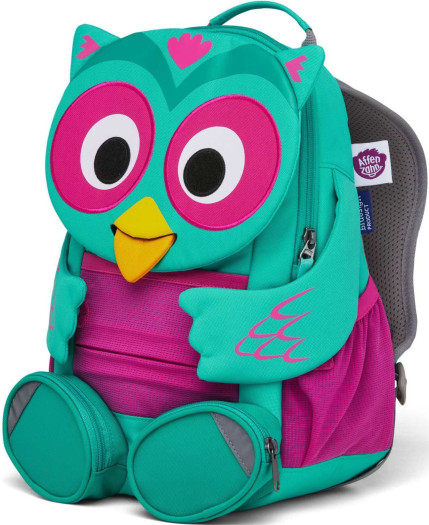 detail Affenzahn Large Friend Owl - turquoise