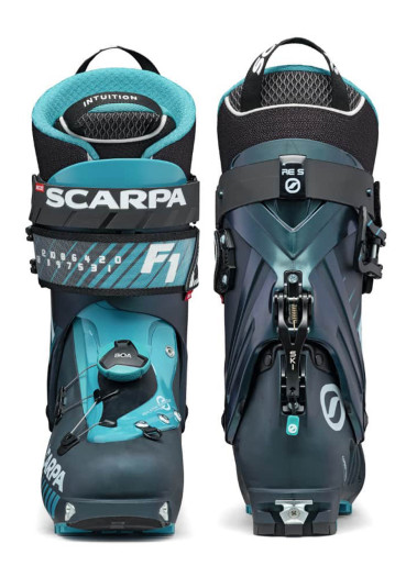 detail Scarpa F1 3.0 Antracite/Ottanio