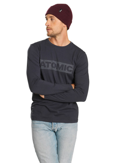 detail Atomic ALPS LS T-SHIRT-DARK DENIM