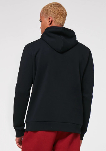 detail Pánska mikina Oakley Bark FZ Hoodie 2.0 Black/White 022