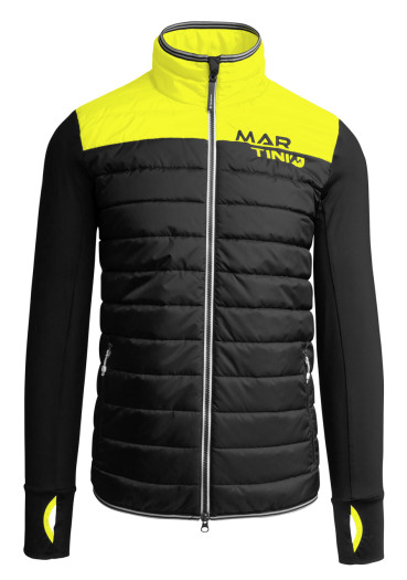 detail Pánska bunda Martini Defender Black/Lime