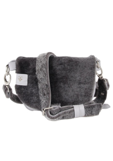 detail Gena Kidney Bag Megan Grey