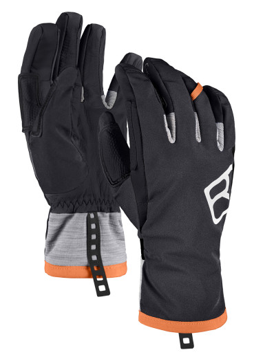 detail Pánské rukavice Ortovox Tour Glove M Black Raven