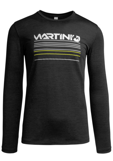 detail Pánske tričko Martini Select_2.0 Black/Lime