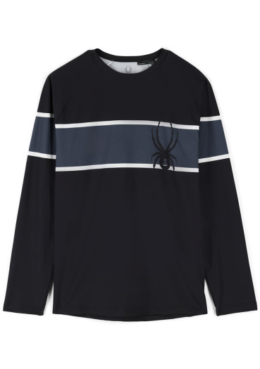 detail Spyder M Pump Lightweight-Crew Neck-black