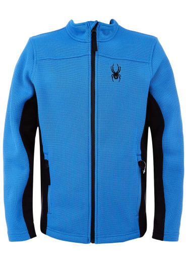 detail Detský sveter Spyder Boys Bandit Full Zip Blue/blk
