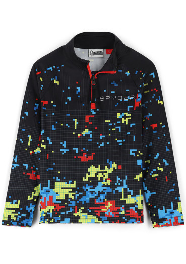 detail Detský rolák Spyder Boys Digital-Zip T-Neck-digi bug