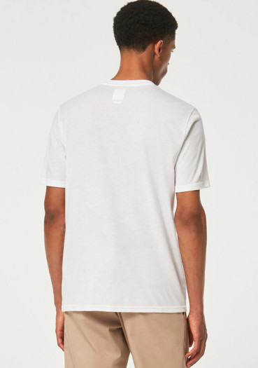 detail Pánske tričko Oakley O Bark White/Black 104