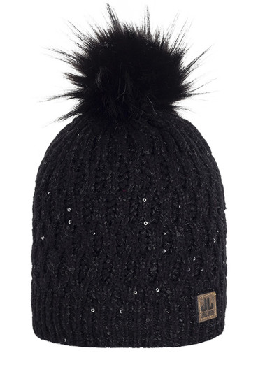 detail Detská čiapka Jail Jam Amelia Beanie 001 Black – teplý a štýlový doplnok pre malých dobrodruhov