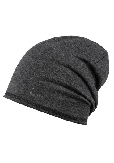 detail Barts Merino Beanie Dark Heather