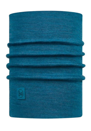 detail Buff 113018.742.10 Merino Heavyweight Neck Warmersolid Dusty Blue