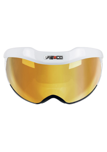 detail Casco Snowmask 6 Vautron White Multilayer