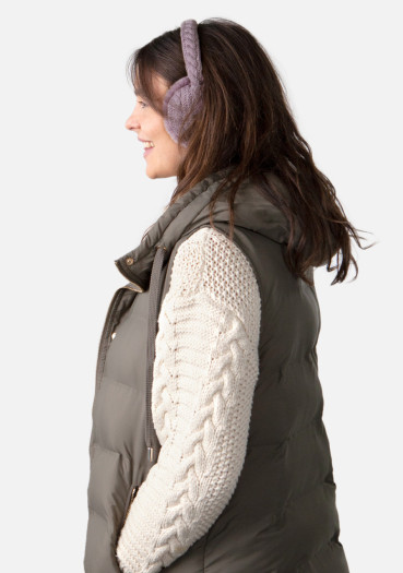 detail Barts Monique Earmuffs Mauve