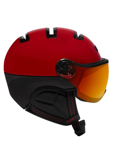 detail Kask She00062 Visor Piuma Montecarlo Red
