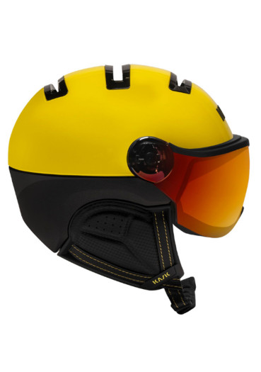 detail Lyžiarska prilba Kask SHE00062 Visor Piuma Montecarlo