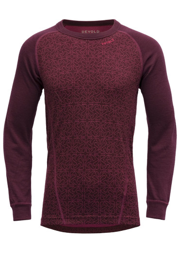detail Dětské tričko Devold Duo Active Merino Shirt Jr Port