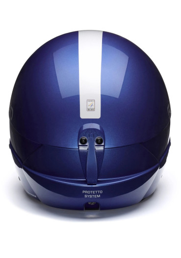 detail Prilba Briko Vulcano FIS 6.8 Multi Impact - Shiny Metallic Blue-Silver