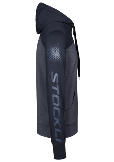 detail Pánska mikina Stöckli Hoody HE WRT antracit
