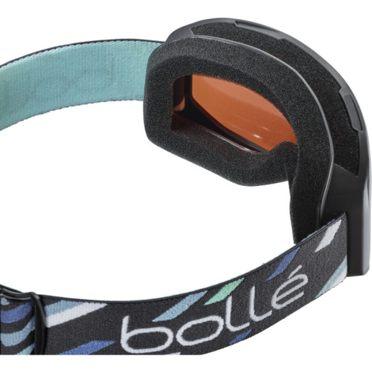 detail Lyžiarske okuliare BOLLÉ INUK – Black Mint Matte / šošovky Vermillon