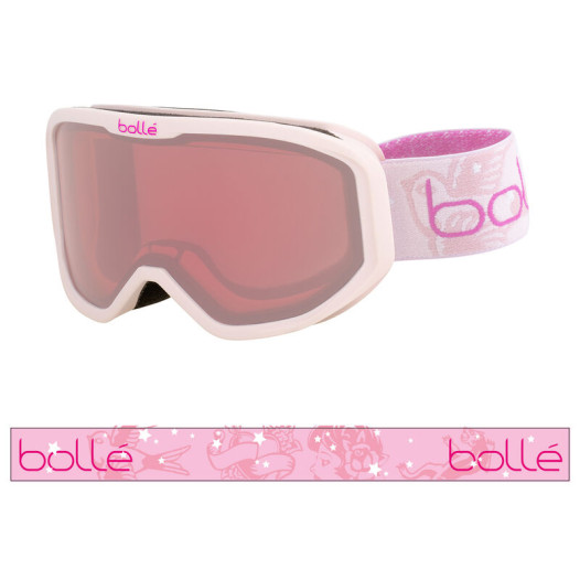 detail Lyžiarske okuliare BOLLÉ INUK – Pink Princess Matte / šošovky Vermillon