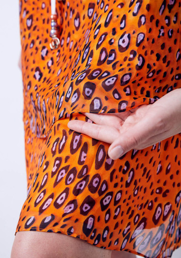 detail Dámske šaty Sportalm Giant Orange