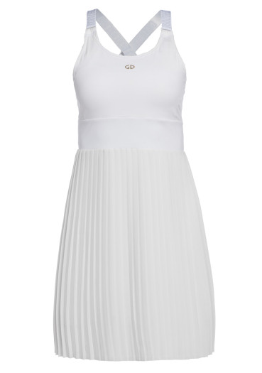 detail Goldbergh Cheer Dress With Inner Short white