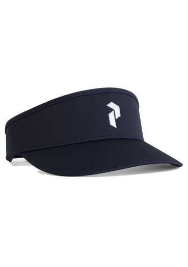 detail  Šilt Peak Performance Player Visor Blue Shadow