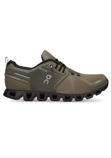 detail On Running Cloud Waterproof M, Olive/Black
