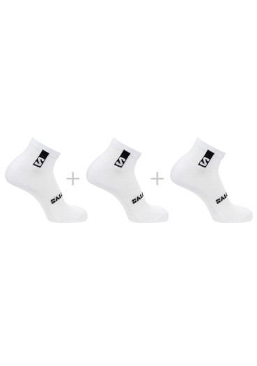 detail Ponožky Salomon EVERYDAY ANKLE 3-PACK WHITE/WHIT