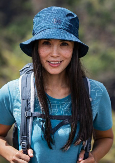 detail Klobúk Buff 122591.707 Adventure Bucket Hat Keled Blue