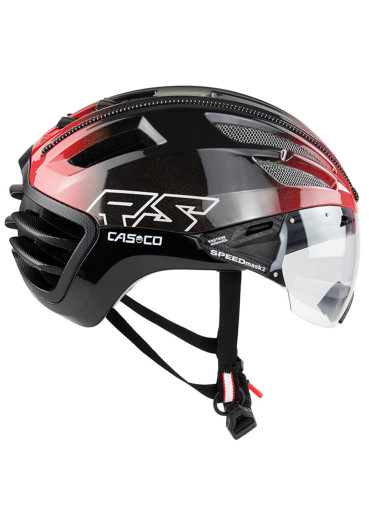 detail Casco SPEEDairo2 RS black/red