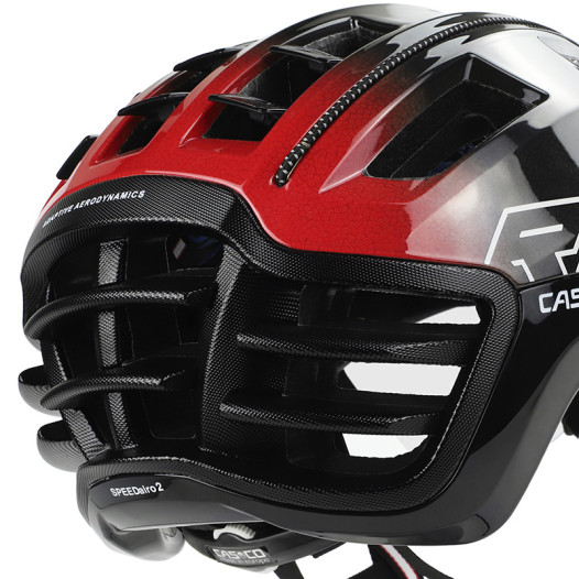 detail Casco SPEEDairo2 RS black/red