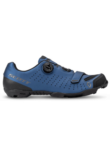 detail Scott Shoe Mtb Comp Boa metallic blue/black