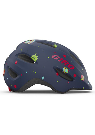 detail Detská cyklistická prilba GIRO Scamp Mat Midnight Space