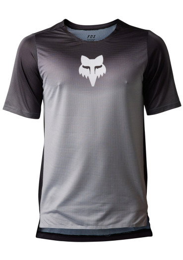 detail Fox Flexair Ss Jersey Novah Steel Grey