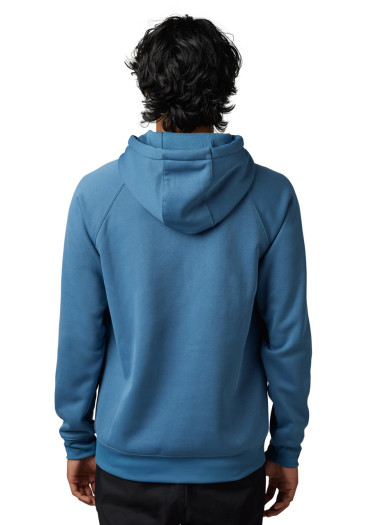 detail Fox Shield Pullover Fleece Dark Slate