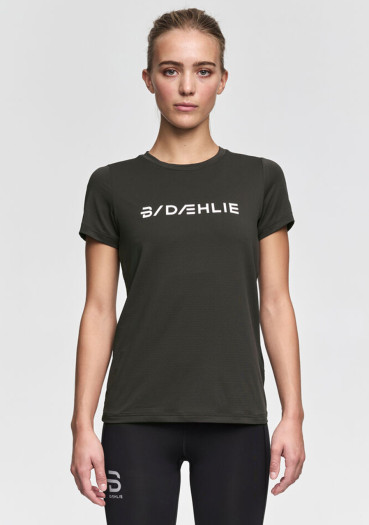 detail Dámske tričko Björn Daehlie T-Shirt Focus Wmn 332542-98100 – Grey Melange