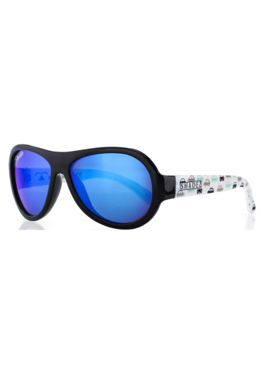 detail Detské slnečné okuliare Shadez Designers Car Print Black 3–7 rokov