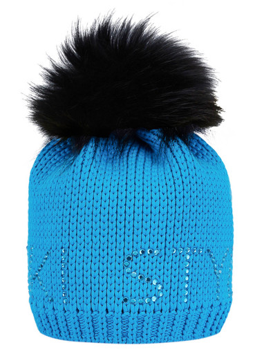 detail Dámska čiapka Sportalm Ski Blue Juwel 162981283124