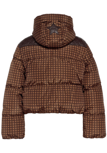 detail Goldbergh Track Ski Jacket Dark Brown