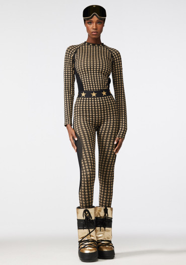 detail Goldbergh Celeste Baselayer Pants black/toffee